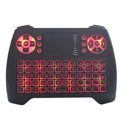 3 kleuren Backlit Afstandsbediening voor Gokken, het Draadloze Toetsenbord van P3 met Touchpad